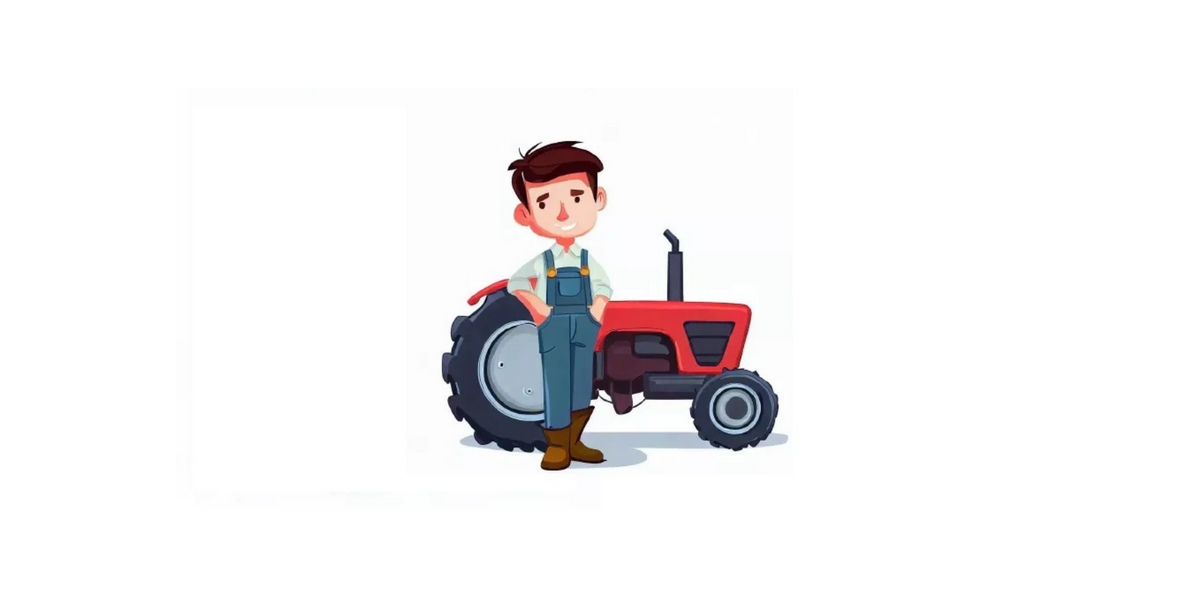 Farma Lucasa – Lucas i traktor Tomcio