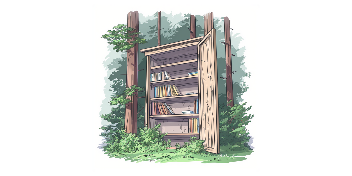 Niedźwiedź Bruno – Leśna biblioteka