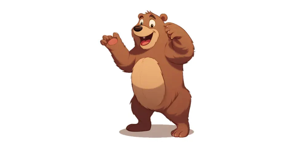 Bajka o niedźwiedziu Brunie