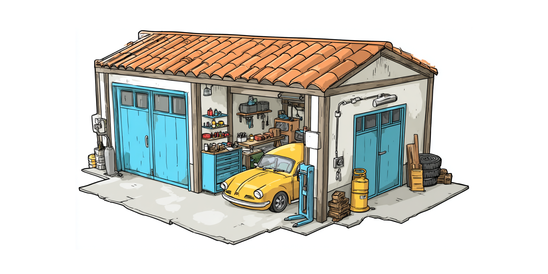 Błysk i Klakson – 1: Spotkanie pod podnośnikiem