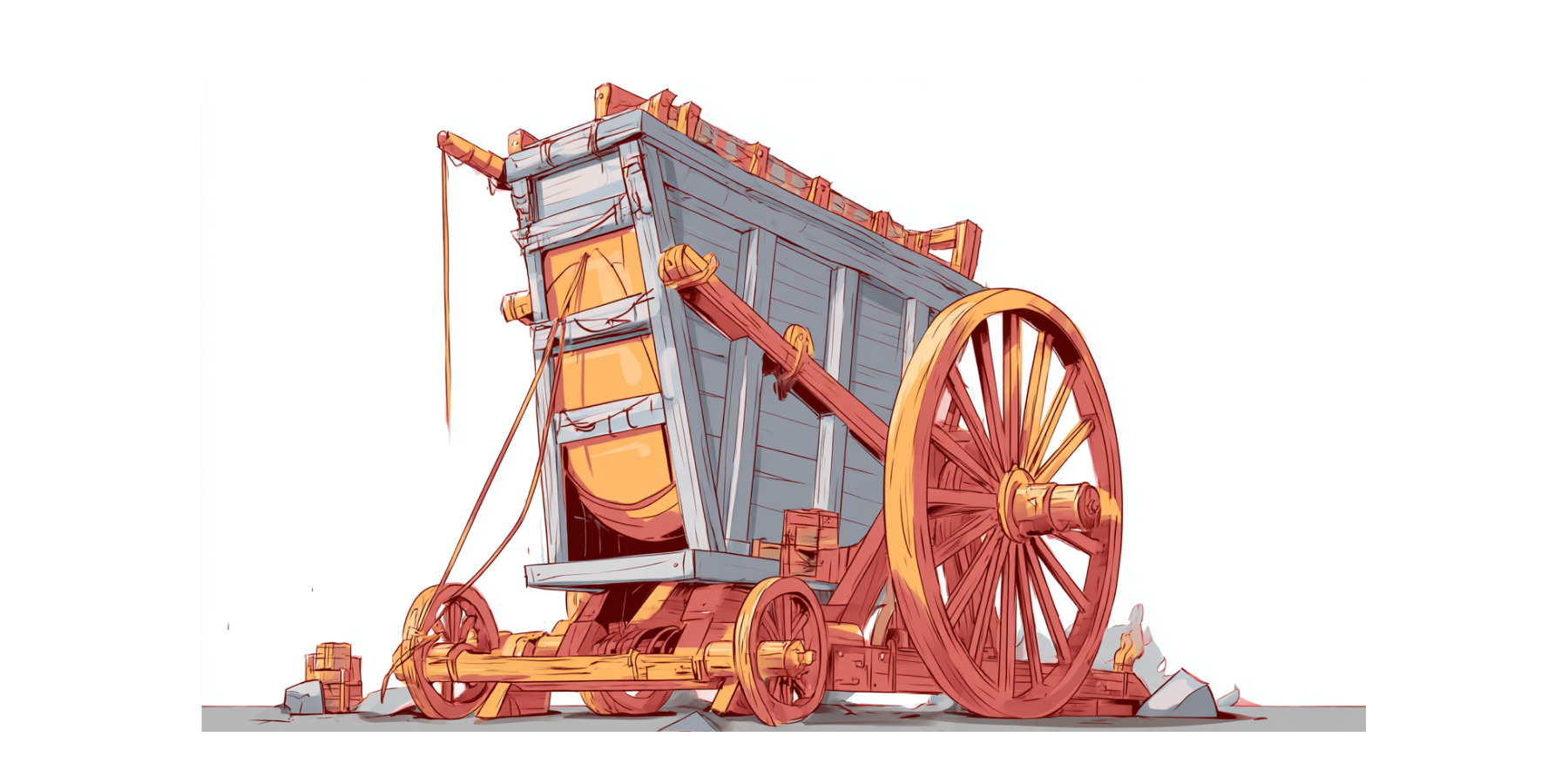 Cheddaria w opałach – 2. Maszyna oblężnicza