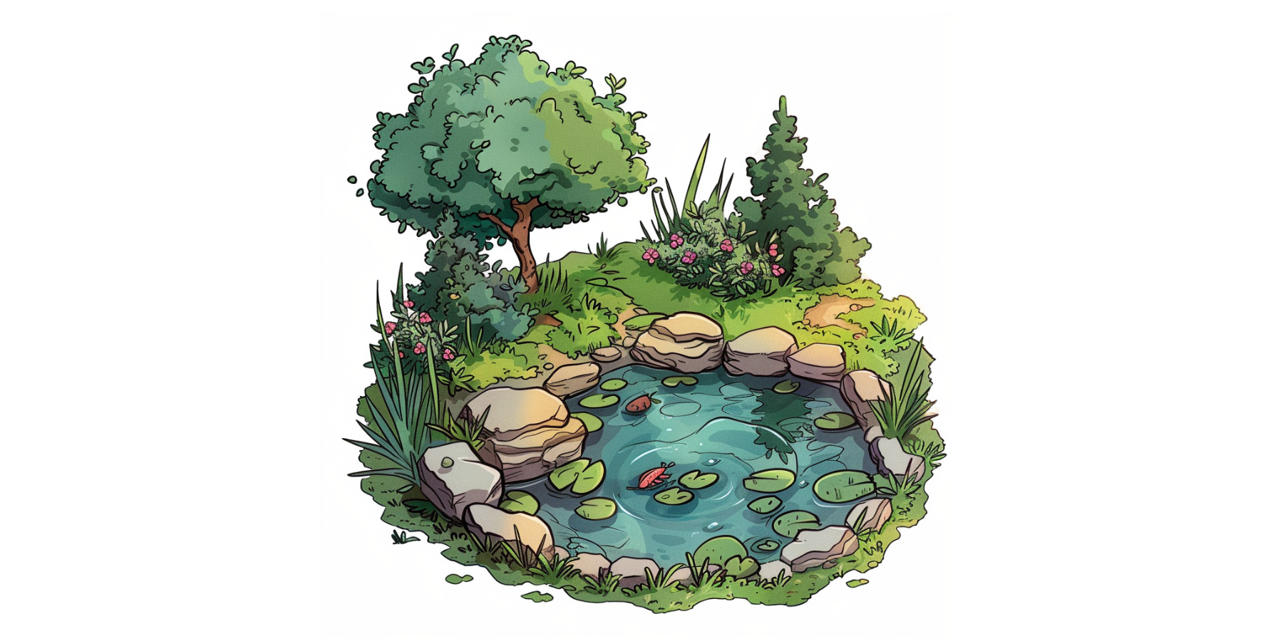 Farma Lucasa – Budowa stawu