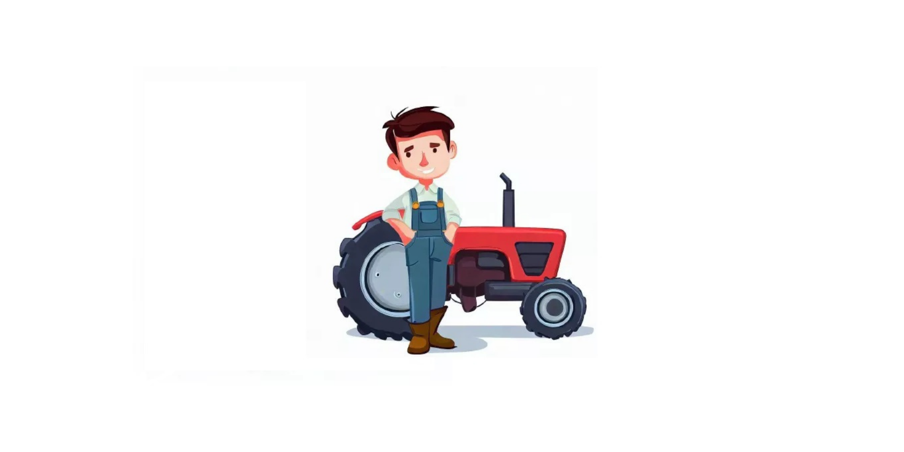 Farma Lucasa – Lucas i traktor Tomcio