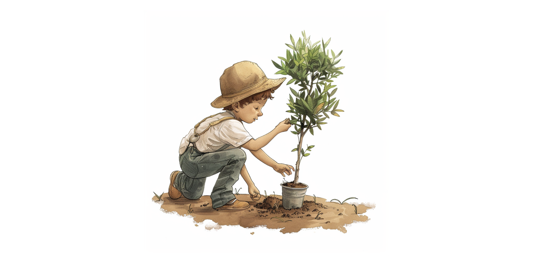 Farma Lucasa – Sadzenie drzew