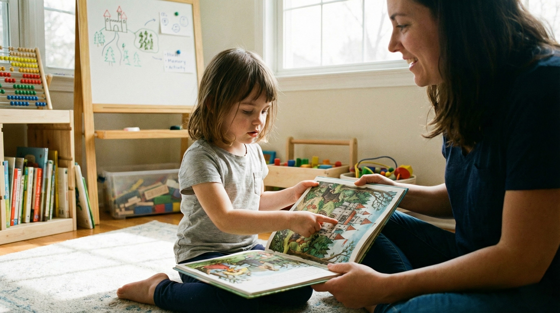 Koncentracja dziecka: Jak bajki trenują mózg i pamięć?