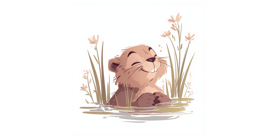 Niedźwiedź Bruno – Nauka pływania