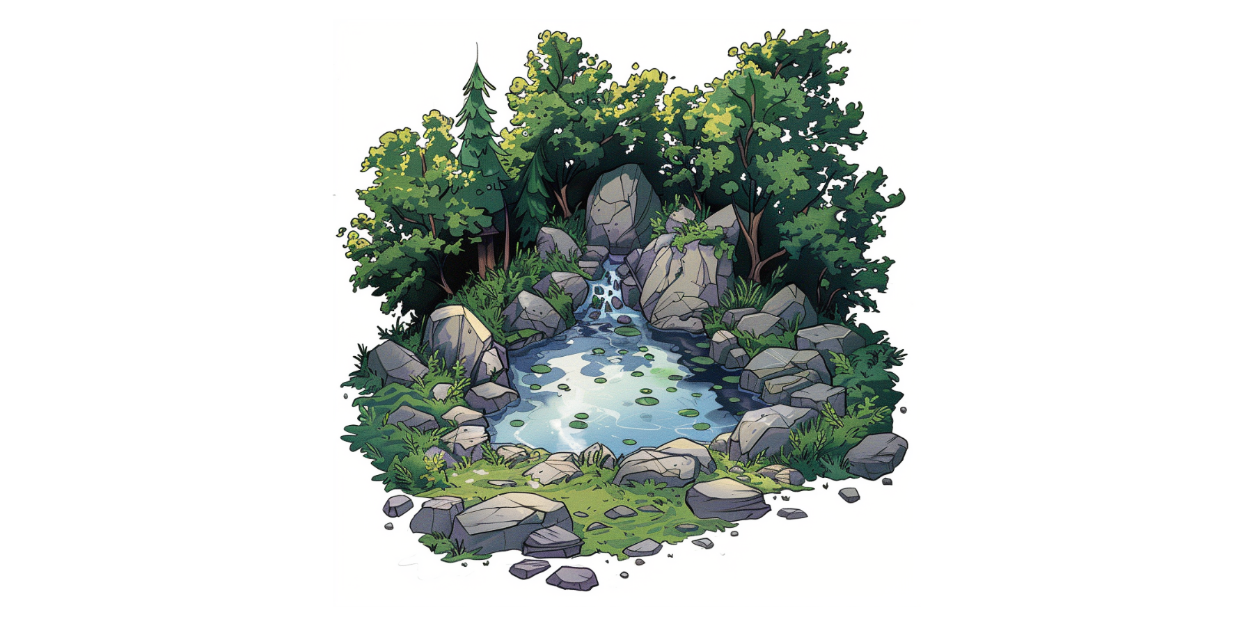 Niedźwiedź Bruno i Kamienny staw