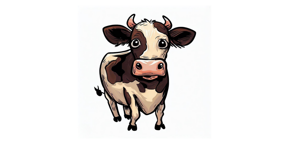 Odkrywczyni Zuza na wsi – krowa