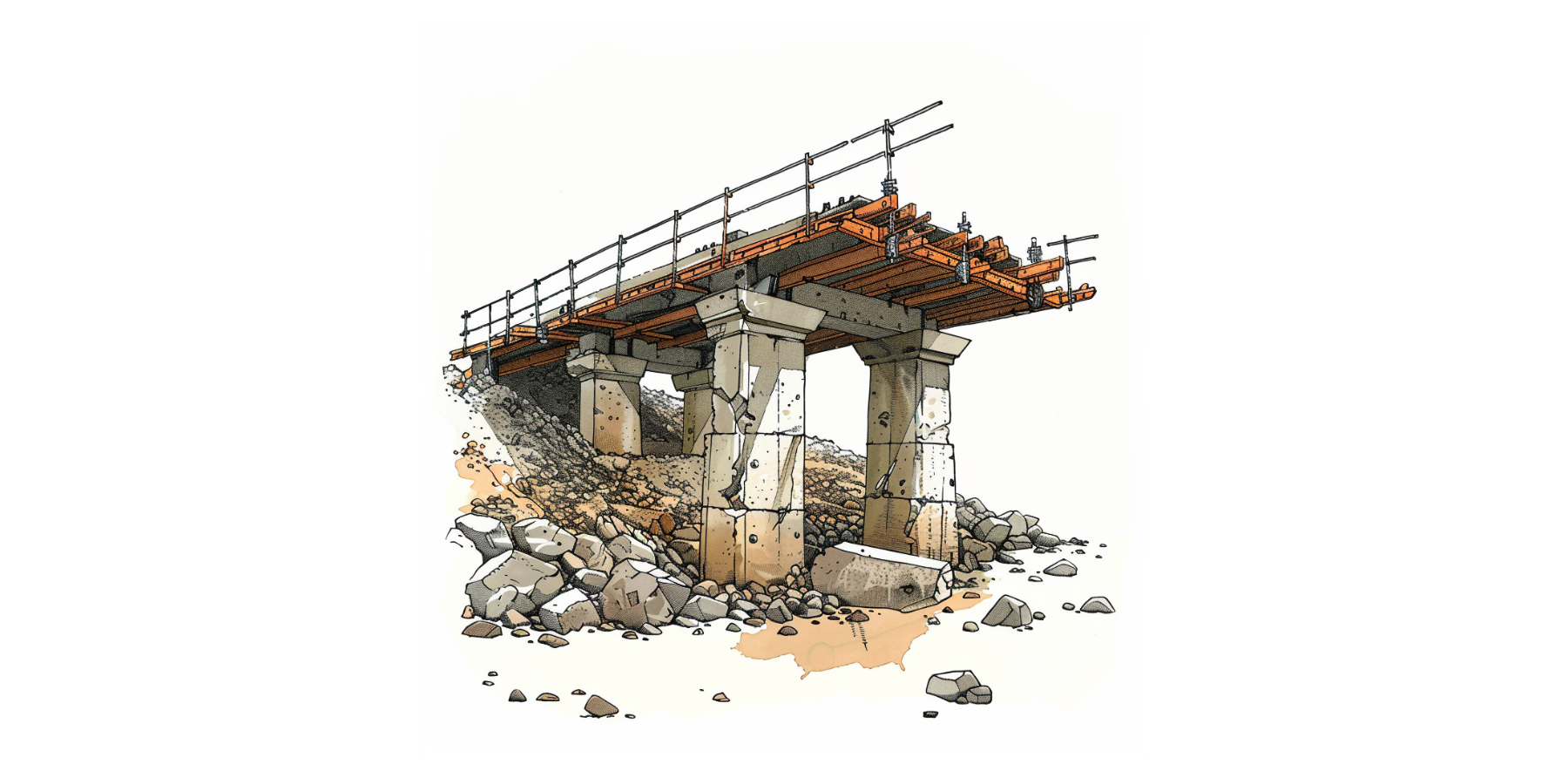 Samochód Bartek i naprawa mostu