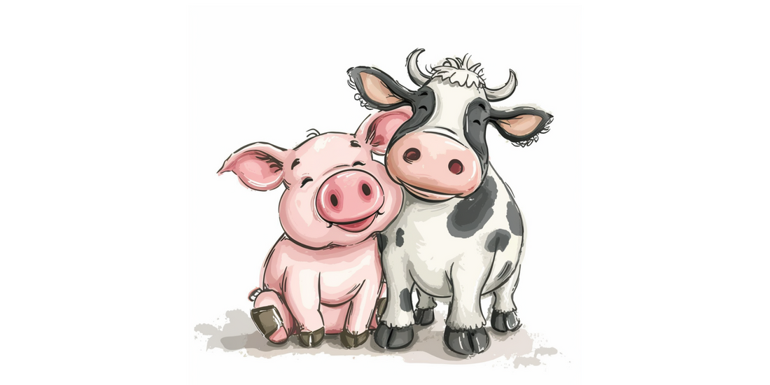 Wesoła hodowla zwierząt na Farmie Lucasa