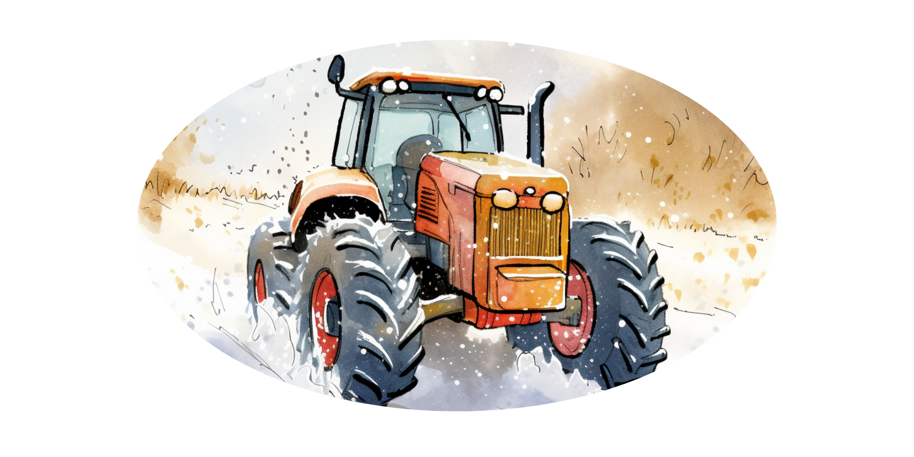 Zimowy wyścig maszyn na Farmie Lucasa